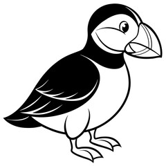 vector illustration of a duck