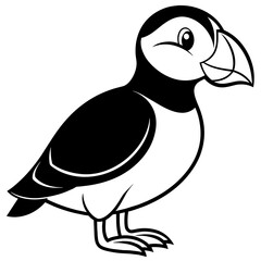 vector illustration of a duck