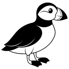 vector illustration of a duck