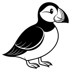 vector illustration of a duck