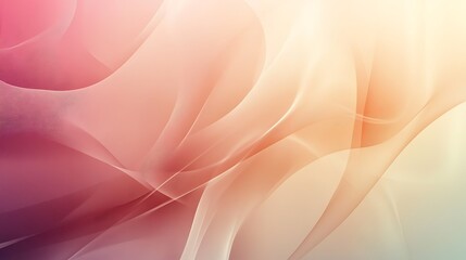 Abstract Pastel Waves Flowing Seamlessly