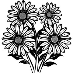 vector illustration of a flower