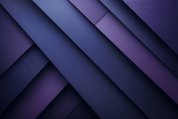 Obraz premium Abstract Diagonal Layered Purple and Blue Design