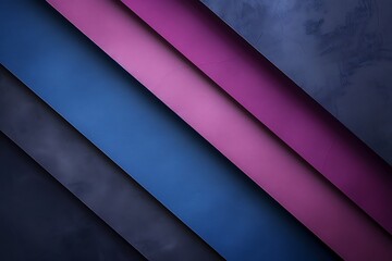 Fototapeta premium Abstract Diagonal Stripes Of Purple And Blue Shades