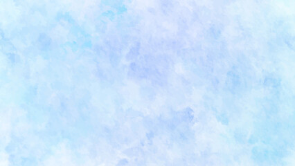 blue sky color trends clouds texture of background. Abstract Watercolor shades blurry and defocused Cloudy Blue Sky Background