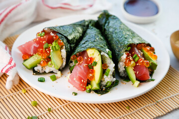 Tuna Sushi Hand Roll