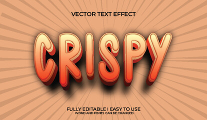 Vector 3D Editable Text Effect