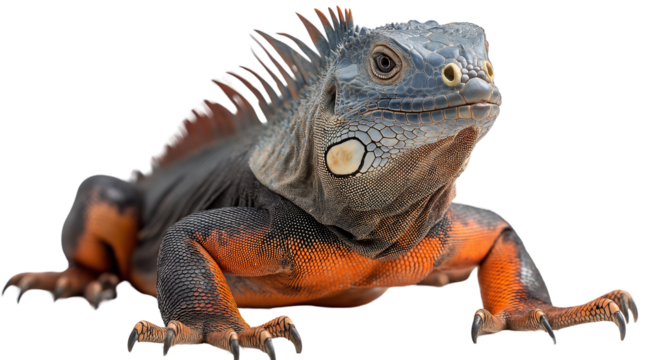 Red Iguana Portrait 