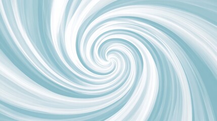 Fototapeta premium Abstract Swirling Pastel Blue and White Design