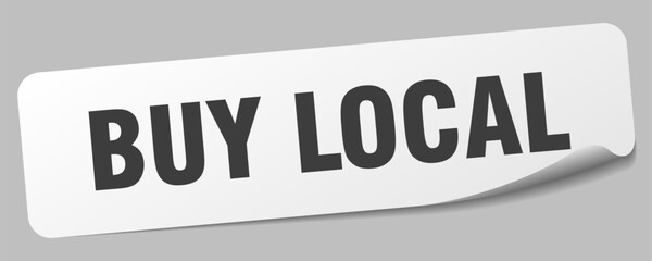 BUY LOCAL sticker