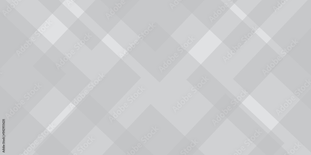 Poster abstract modern white, gray pattern geometric luxury gradient line background random square shape de