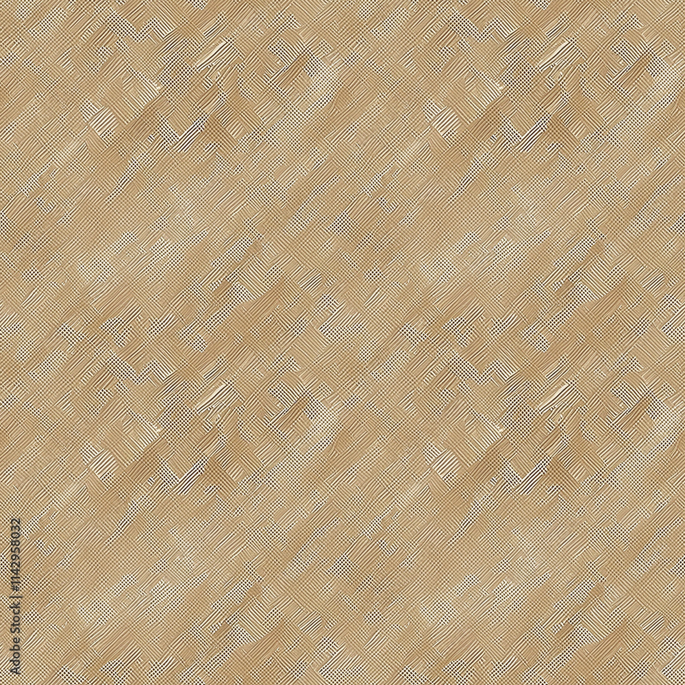 Poster seamless pattern of textured paper in soft tan tones, perfect for elegant backgrounds and creative p