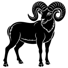 illustration of a bull