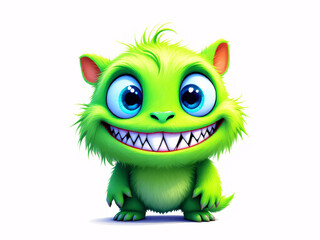 Fototapeta premium Happy little monster 