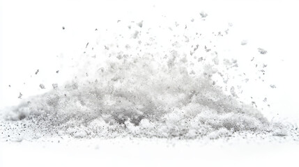 Falling Snow, Soft Daylight, Lively Atmosphere, High Speed Shot, Professional Quality