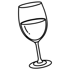 glass of champagne