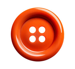 Fototapeta premium clothing button isolated on transparent background