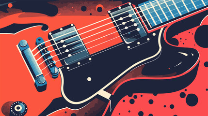 Guitar Tuner Vector Illustration for Music Enthusiasts