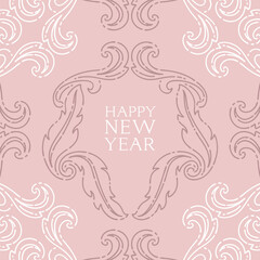 New year greeting design for cards, prints, social media updates, etc