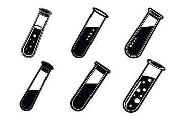 Science Test Tubes Vectors & Illustrations 