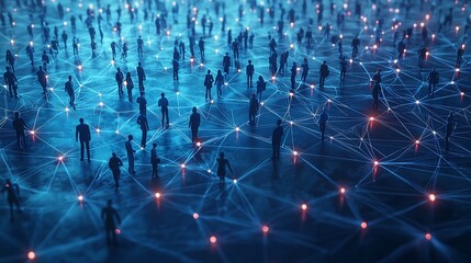 Fototapeta premium Creating Value: The Intersection of Technology and Human Resources in Business,価値創造:ビジネスにおける技術と人材の交差点.Generative AI