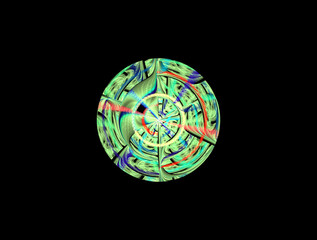 Imaginatory fractal abstract background Image