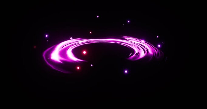 light slash effect on black background
