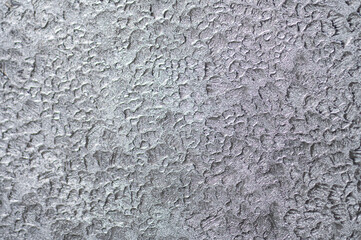 Frost and water texture on the windows