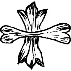 Аntique frame engraving scroll ornament acanthus foliage, swirl decorative design element.