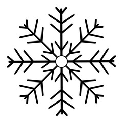 snowflake isolated transparent background	