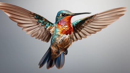 Obraz premium hummingbird on a branch