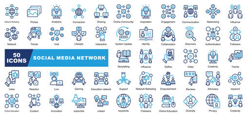 Social Media Network Icon