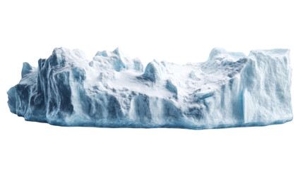 Obraz premium Iceberg, transparent background