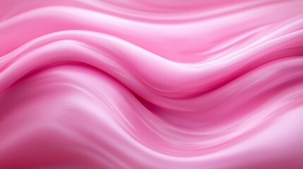 Obraz premium A pink background with a wavy pattern