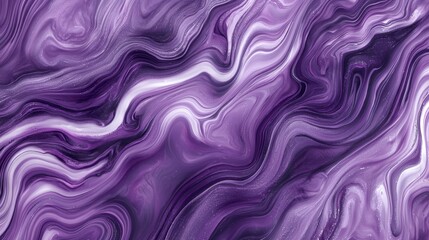 Obraz premium A purple and white marble background with wavy lines