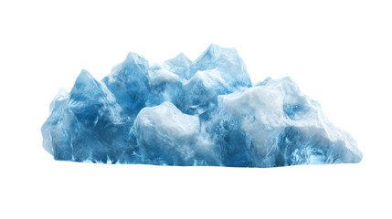 Obraz premium Iceberg, transparent background
