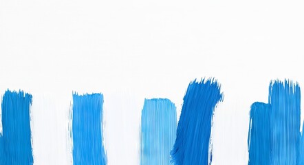 Fototapeta premium A textured watercolor background in blue-green hues, adorned with a stained pattern and a teal to turquoise gradient.