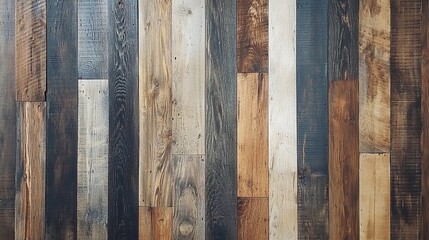 A close up of a wooden wall made of wood planks