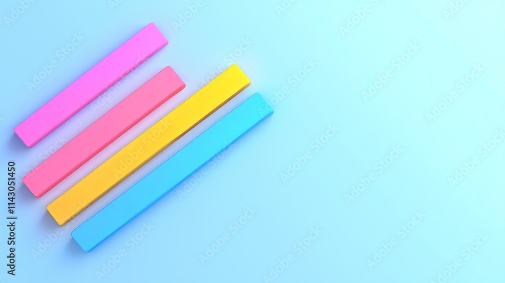 Poster a vibrant, blurred gradient rainbow background in digital abstract style. the smooth texture and mul