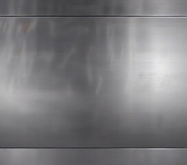 Fototapeta premium Linear brushed metal texture, subtle light reflection, modern, brushed metal texture background, contemporary