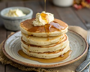 stack of pancakes