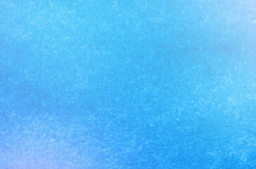 Hand painted blue watercolor background.