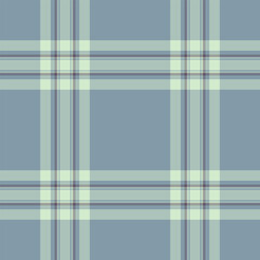 Overlay plaid check textile, trend vector fabric texture. Womens fashion background seamless tartan pattern in pastel and light colors.