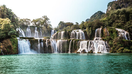 Obraz premium Ban Gioc Waterfall, Vietnam