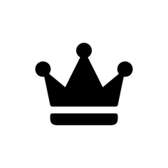 Crown icon in trendy flat style for your web site design, logo, app, UI. Vector illustration.