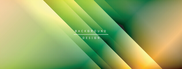 Fototapeta premium Colorful gradient with lines made of shadow and light. Creative background