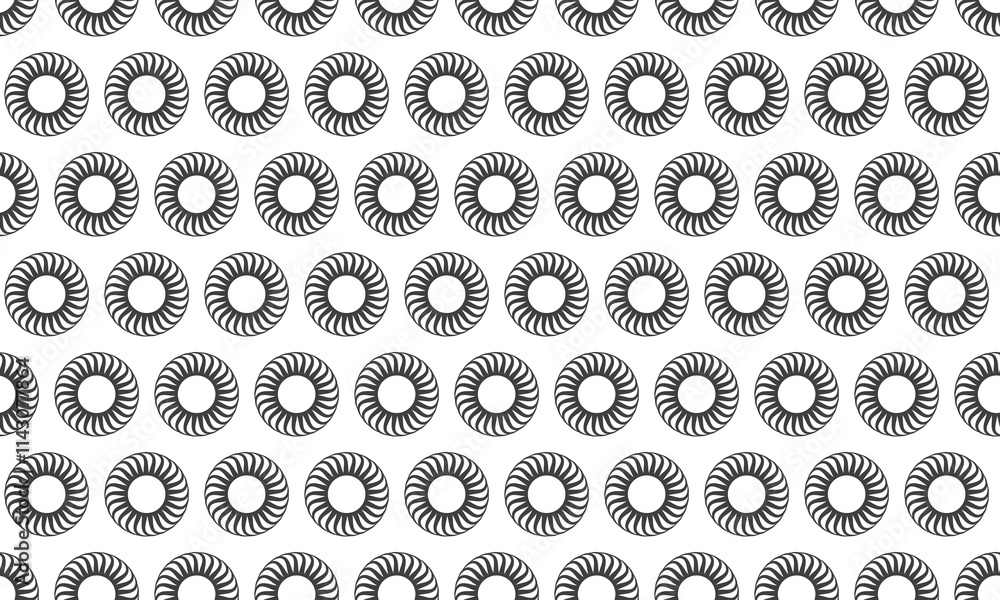 Poster seamless geometric pattern design. abstract tech background. simple vector ornament for web backdrop