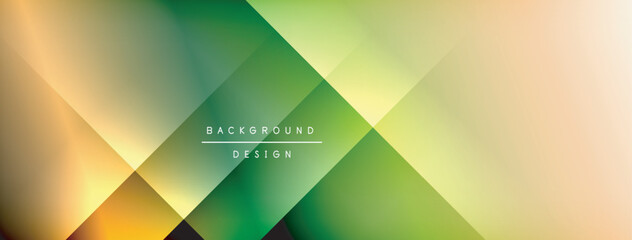 Colorful gradient with lines made of shadow and light. Creative background