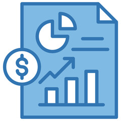 Financial Report Icon