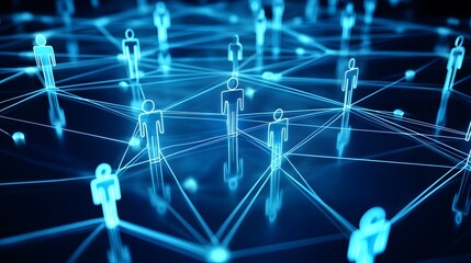 The network of interconnected people Interactions between employees and working groups Networking communication A decentralized hierarchical organizational structure
